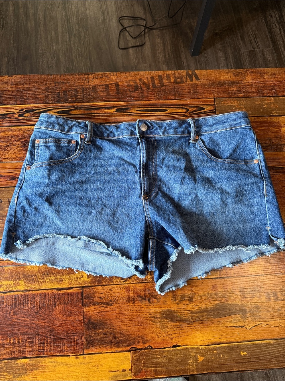 No Boundaries Blue Denim Jean Shorts